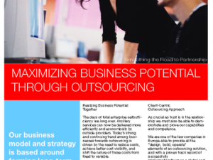 Marketing = Advertentie Maximizing Business - A4