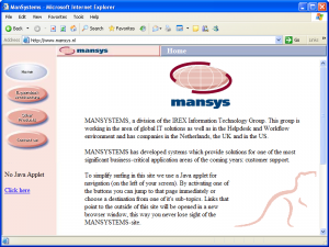 Mansys = Homepage
