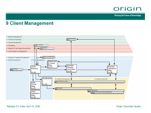 OBPM = 9 Client Management