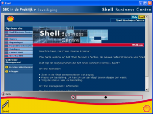 Shell = SBC in de praktijk > Beveiliging